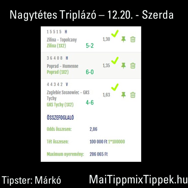 1220 nagytétes triplazo